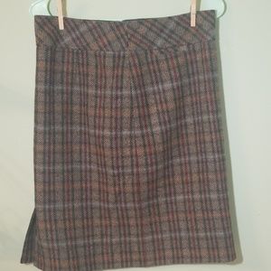 L.L.Bean wool blend pencil skirt
